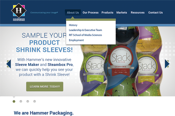 Hammer Packaging – Home Page