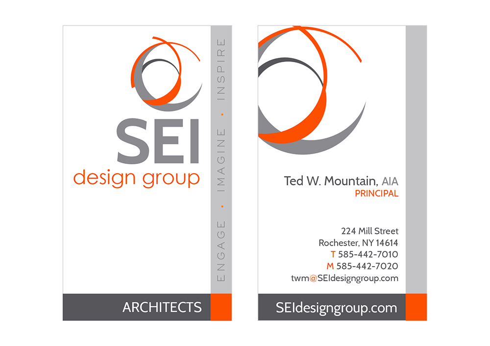 SEI Business Card Front and back